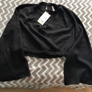 Zara NWT Black shirt